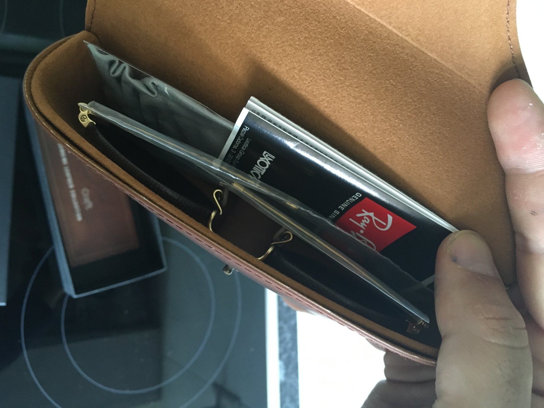 Ray-Ban Occhiali & Lenti: Ray-Ban // Round Craft // RB3475q // Brown – Nuovo e nell'imballaggio originale da Bern venduto da AHaug 9