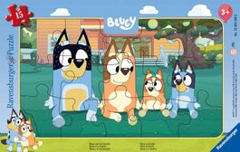 Rahmenpuzzle 15 Teile Bluey und ihre Familie