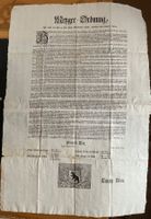 Grosse Metzger Ordnung Bern 1756