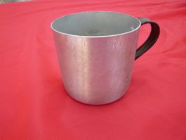 Aluminium ALU Wasser Topf Pflanzgefäss Bauernhof Wasser Topf