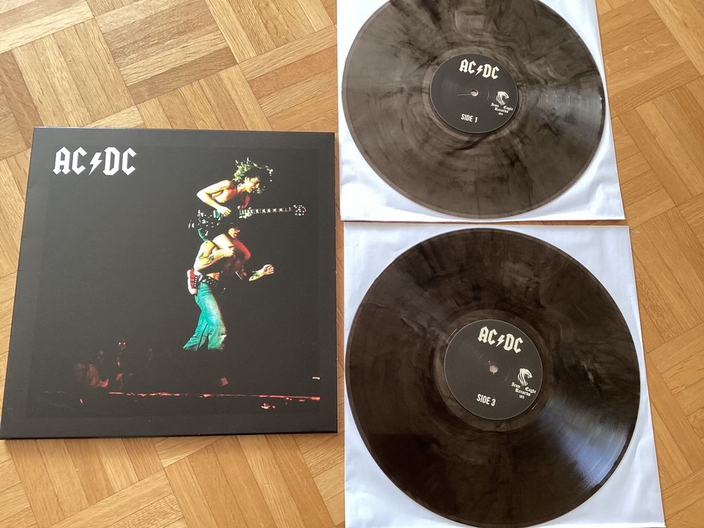 AC/DC Rare 2-LP Live with Bon Scott 15.12.1979 in Nice (F) (Neu (gemäss ...