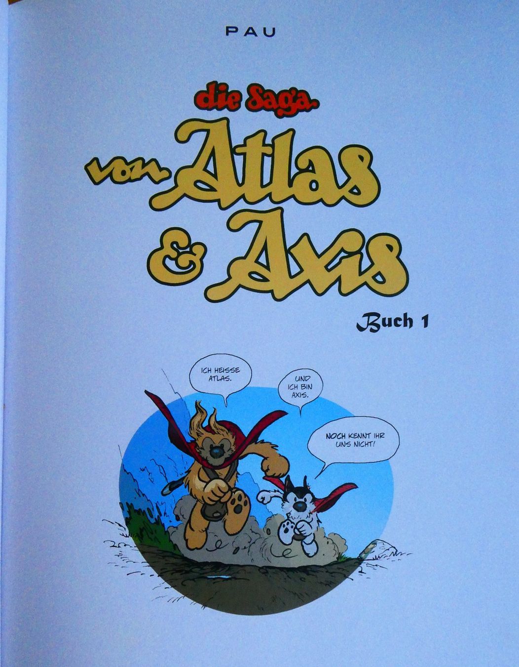 BD: Comic - von Atlas und Axis Buch 1 – Neuf (Voir description) à Jegenstorf par Ak50 1