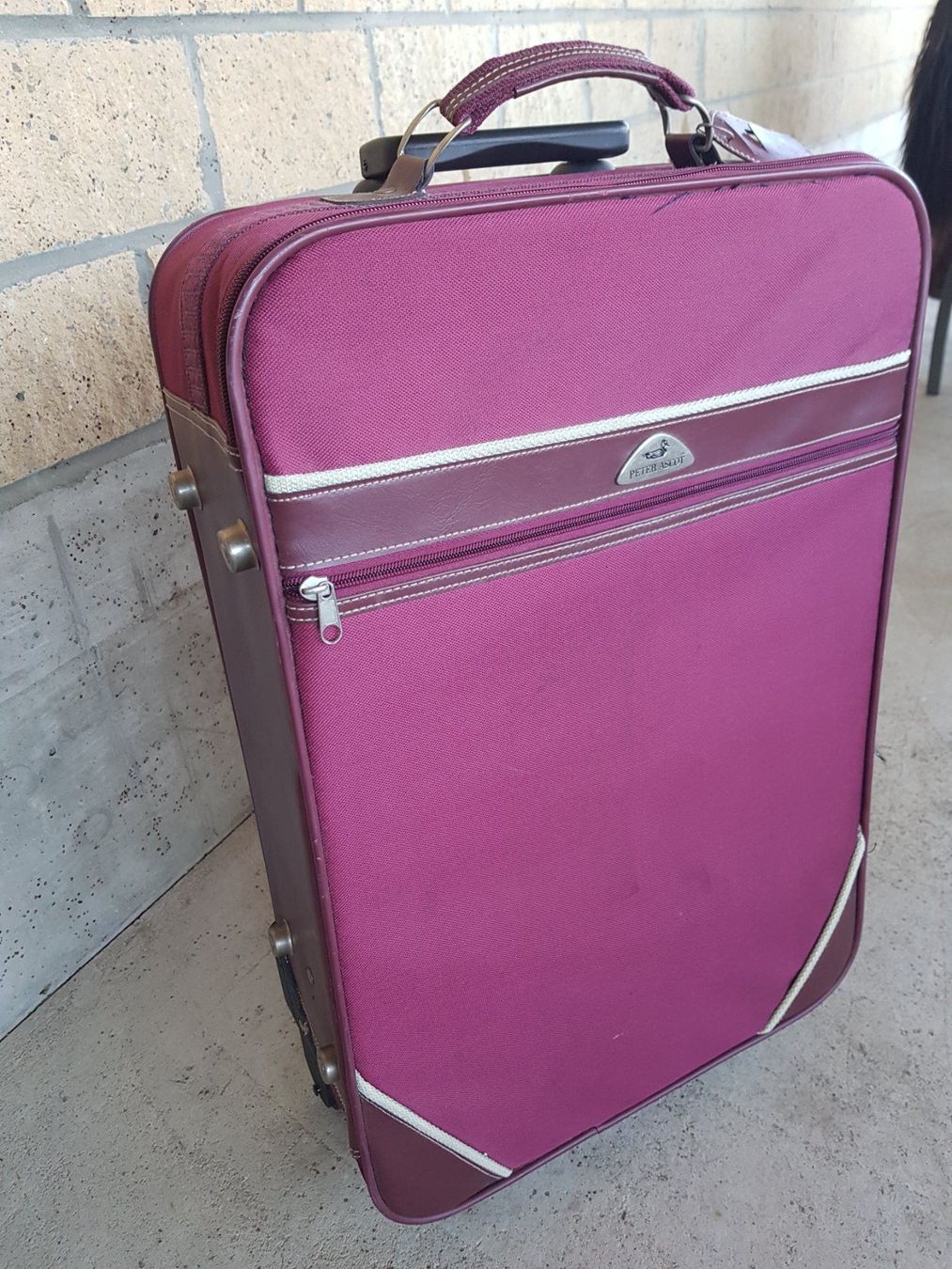 Valigie: Handgepäck Koffer Roll Trolley Peter Ascot – Usato da Walterswil BE venduto da Lonitti 1