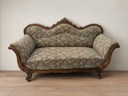 Antikes Sofa im Louis-Philippe-Stil, vermutlich 1860-1900