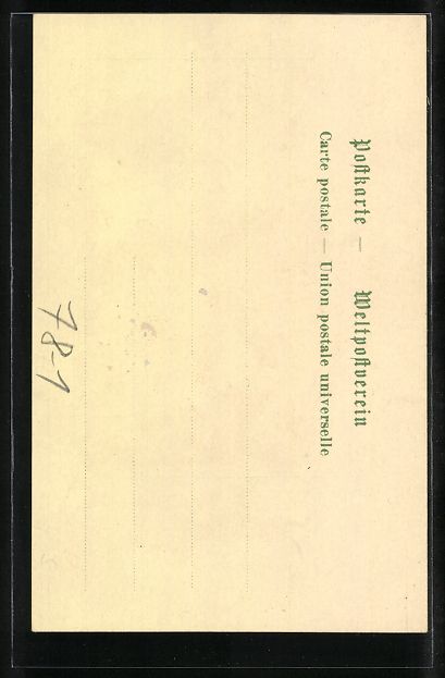 Cartoline postali: Litho Schweizer Wappen mit Edelweiss – Usato da Berlin venduto da bartko-reher 1