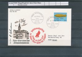 1976 Segelflugbrief, Aero Club Olten