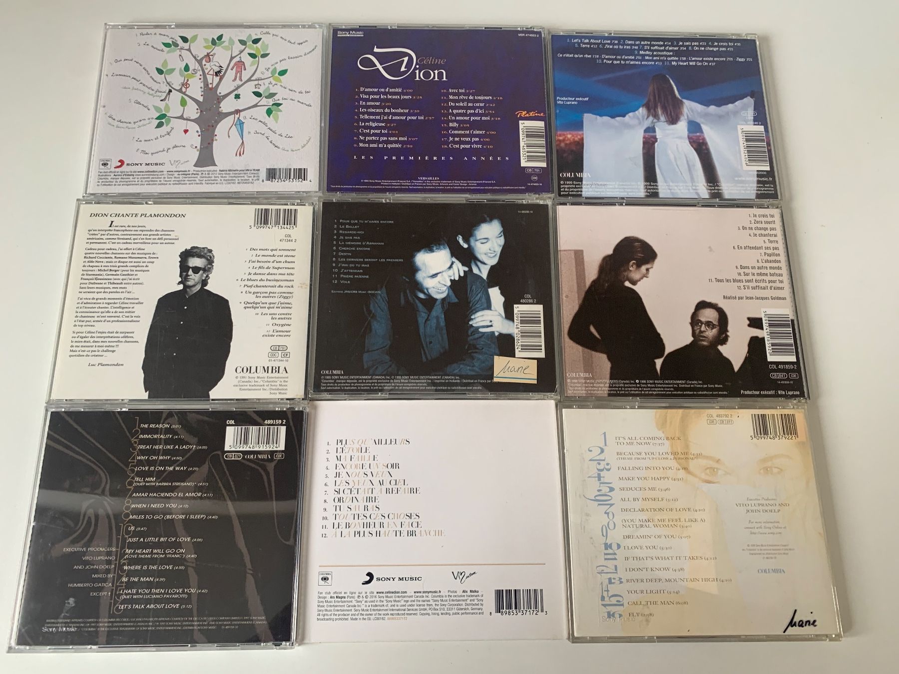 CDs: Lot de 9 CD de Céline Dion – D'occasion à Chavannes-le-Chêne par inraan3 2
