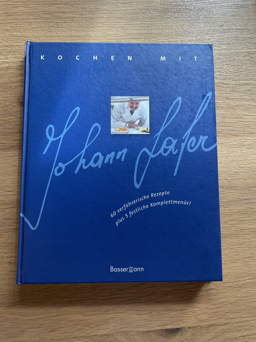 Bücher: Kochbuch Johann Lafer – Gebraucht aus Adetswil von Mschnuffi
