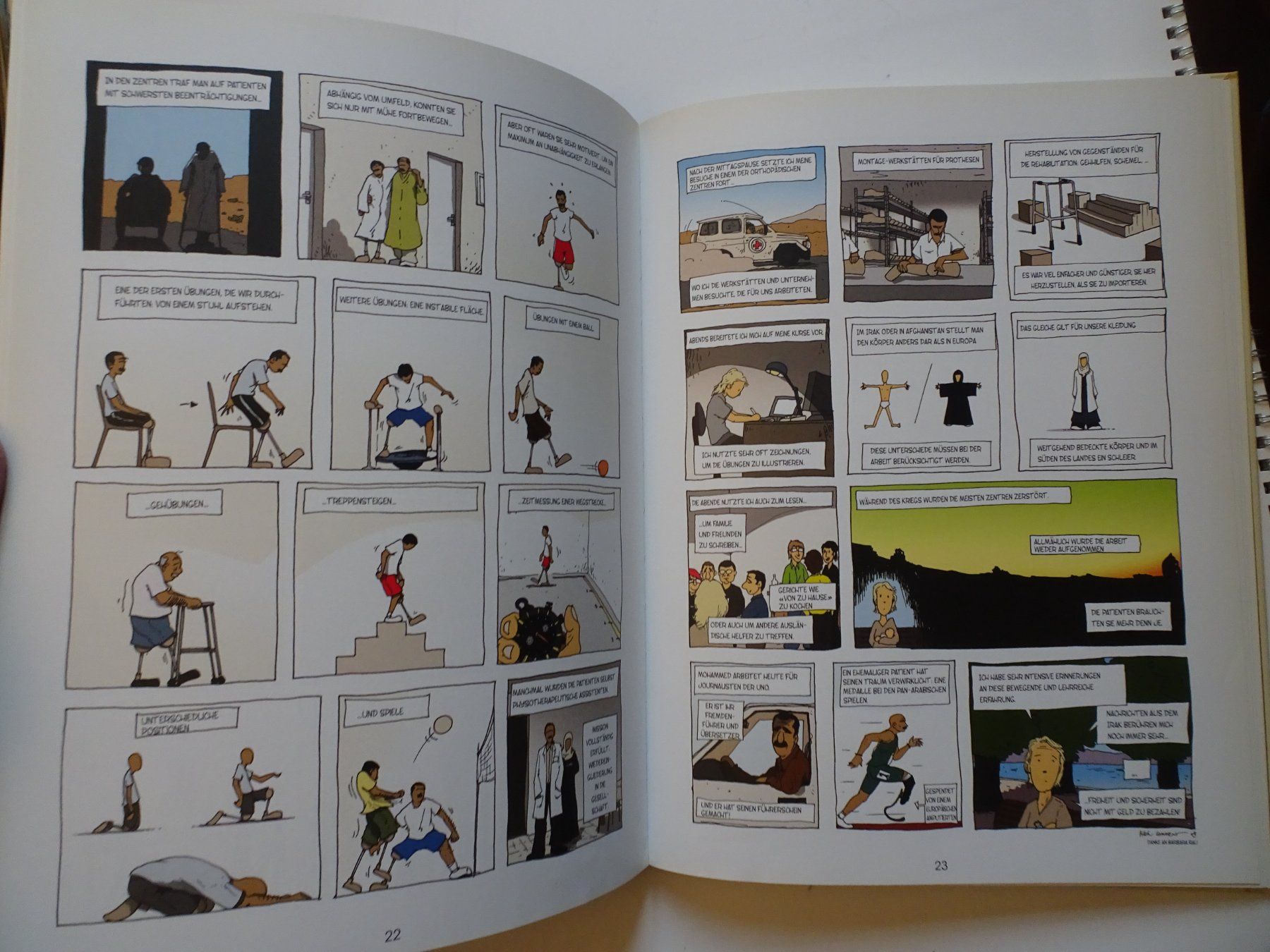 BD: Physio Comic Album von Mandryl – D'occasion à Schönenwerd par schnitzunddrunter 3
