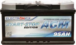 Electronicx AGM Autobatterie 95 AH 12V