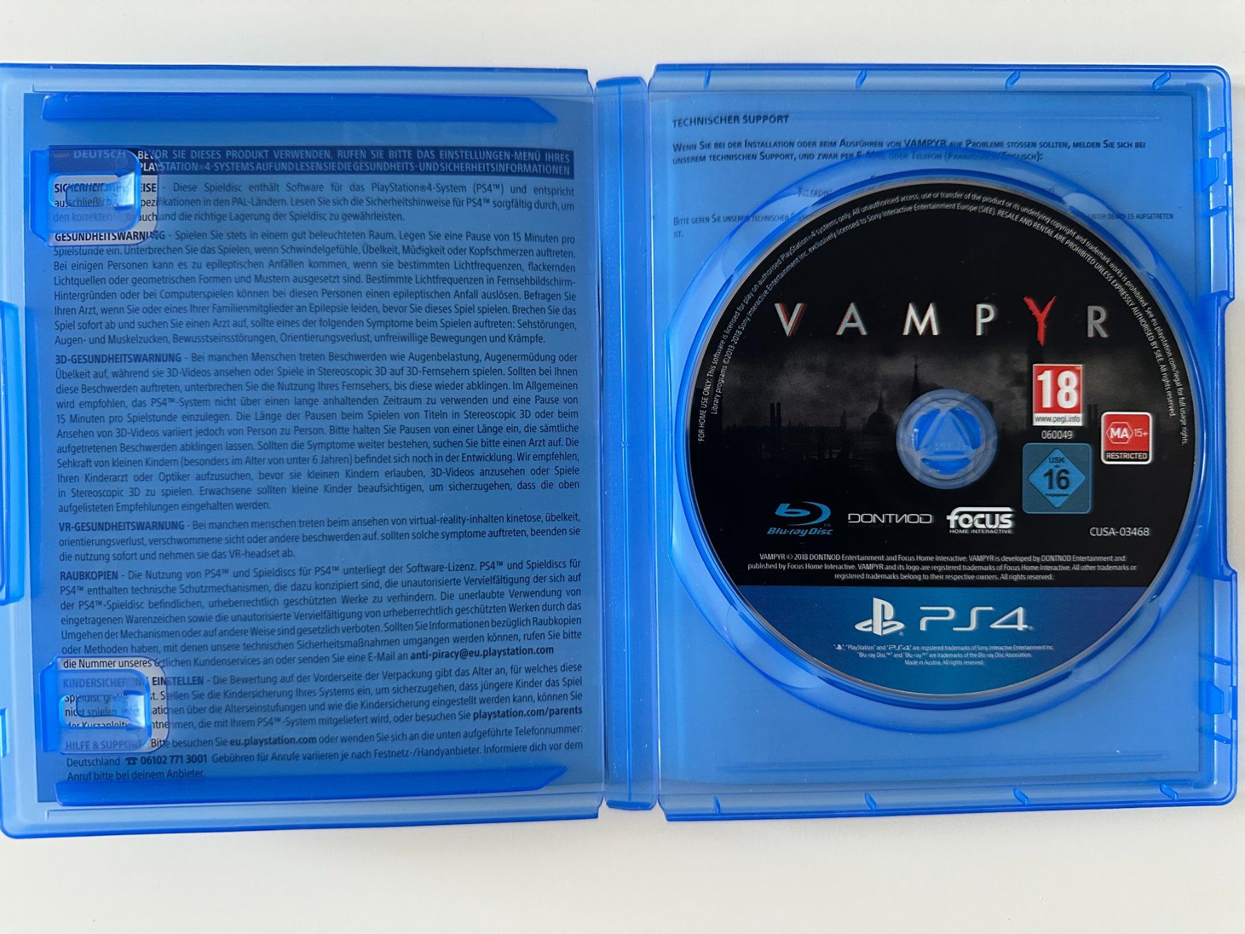 Sony Giochi: Vampyr, Sony Playstation 4, PS4, PS5 – Nuovo (secondo la descrizione) da Couvet venduto da nay_prh5 1