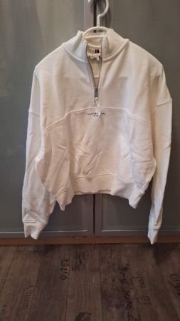 Tommy Hilfiger Pulli mit Zipper, nie getragen, Top!
