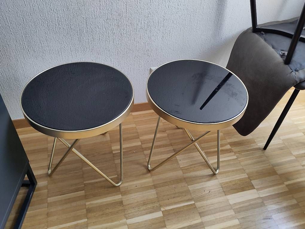 Tavoli: Lot de 2 tables basses / tables d'appoint Wohnling Coco – Usato da Gland venduto da cholletk01