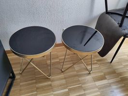 Lot de 2 tables basses / tables d'appoint Wohnling Coco