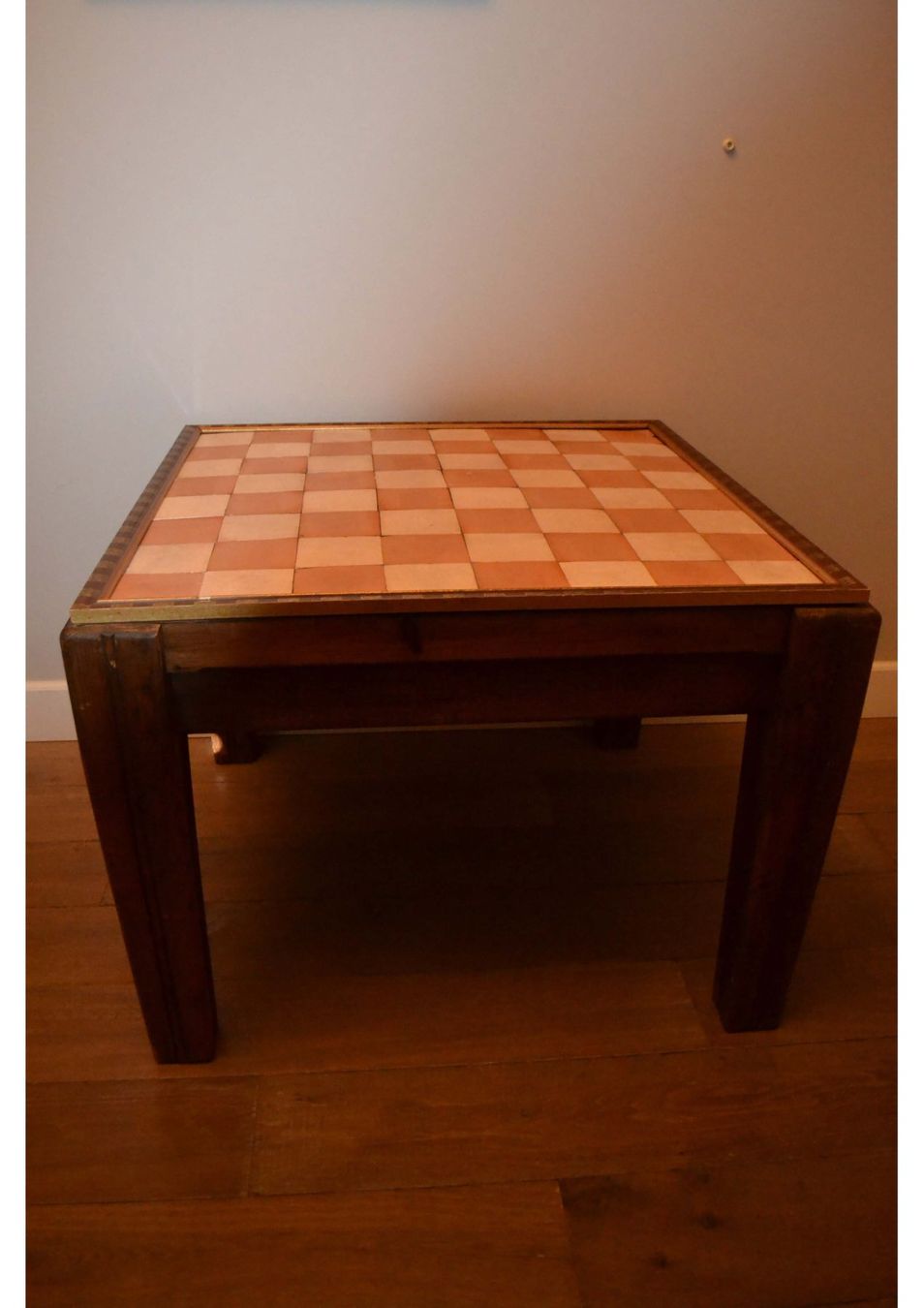 Spiele: Echiquier Table, Pièces en bronzes – Gebraucht aus Veyrier von mabbe 2