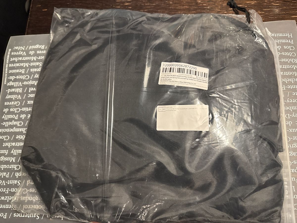 Tesla Accessori per altri veicoli: Tesla Model X Sonnenblenden hinten – Nuovo e nell'imballaggio originale da Baar venduto da Gromi 1