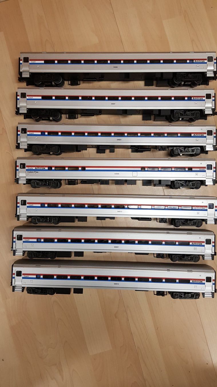 Modellini di ferrovie: Atlas Amtrak Set 3-Leiter – Usato da Zeiningen venduto da vdzr 3