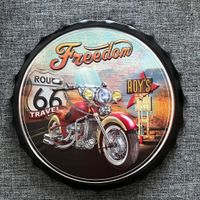 Freedom Route66 Metal Art Schild
