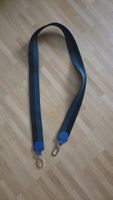 Taschenriemen Streifen Blau-Schwarz 108 cm 