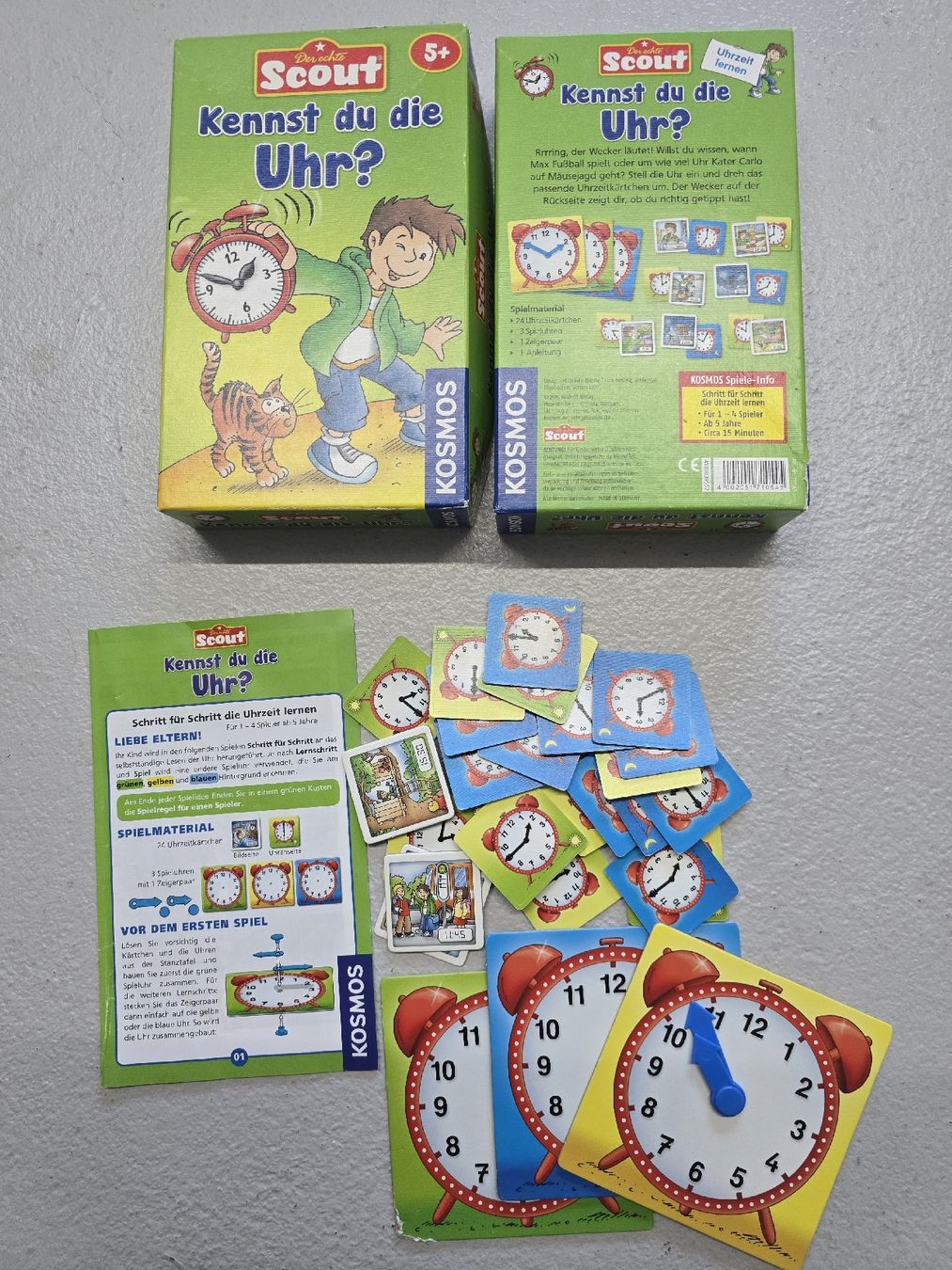 Kosmos Giochi: Kennst du die Uhr – Usato da Lostorf venduto da Venice16