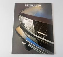 RENAULT 20 Verkaufsprospekt