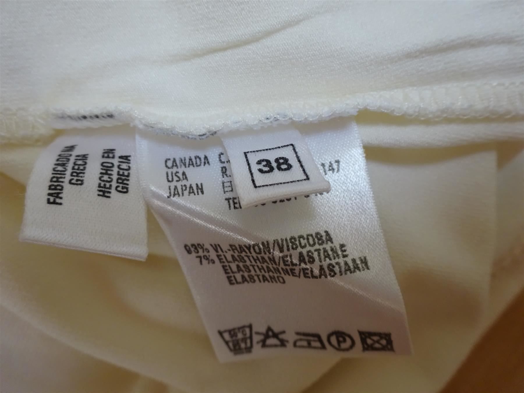 T-shirt: Laurèl - elastisches T-Shirt - weiss - Grösse 38 – Nuovo (secondo la descrizione) da Zofingen venduto da Justizia_01 2