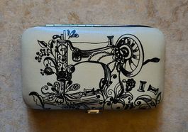 Vintage Nähset im Etui, Nähzeug Komplett, Handarbeit!