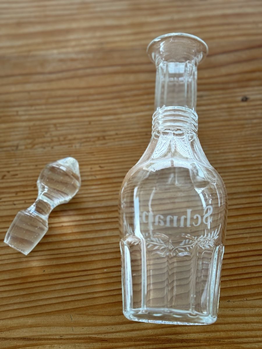 Caraffe: Schnapskaraffe Glaskaraffe Kristallkaraffe Glas Dekanter Sch – Usato da Lanzenhäusern venduto da Galaa 4