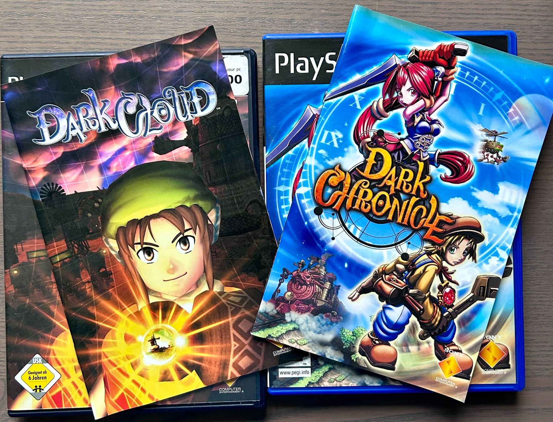 Sony Giochi: Dark Cloud + Dark Chronicle (Dark Cloud 2) - PS2 - OVP – Usato da Thun venduto da Kaz 2