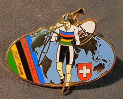 Y223 - Pin Quer Weltmeister 1995 Didi Runkel