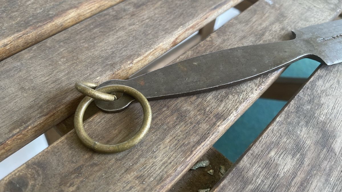 Posate: Altes F Dick Tranchiermesser / Messer flach – Usato da Zürich venduto da Timi80 6