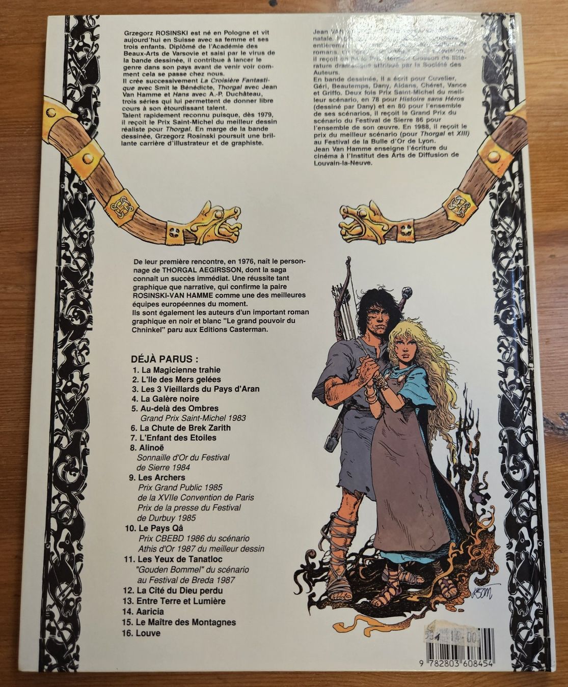 Comics: Thorgal N 16 E.O. (T.B.E.) Louve – Gebraucht aus Prévonloup von bitume1975 2