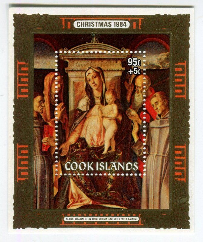 Tutti i francobolli: Block "Weihnachten". Cookinseln. – Nuovo e nell'imballaggio originale da Basel venduto da Butsch5