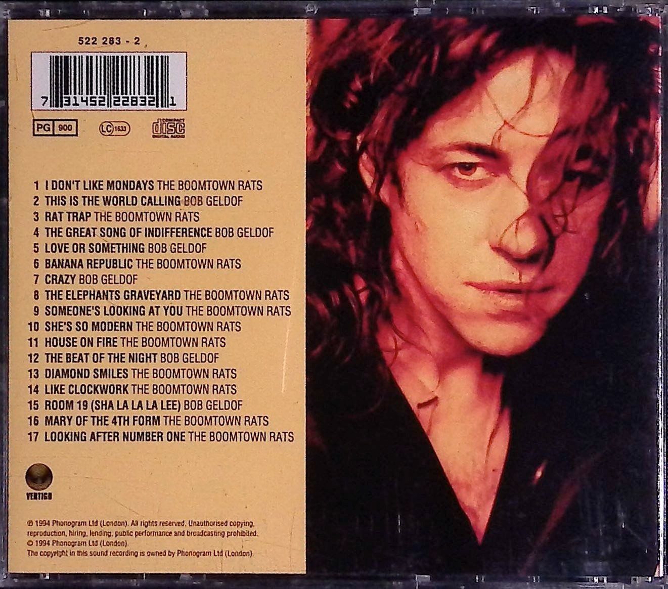 The Boomtown Rats / Bob Geldof – Loudmouth The Best Of Bob G (Gebraucht ...