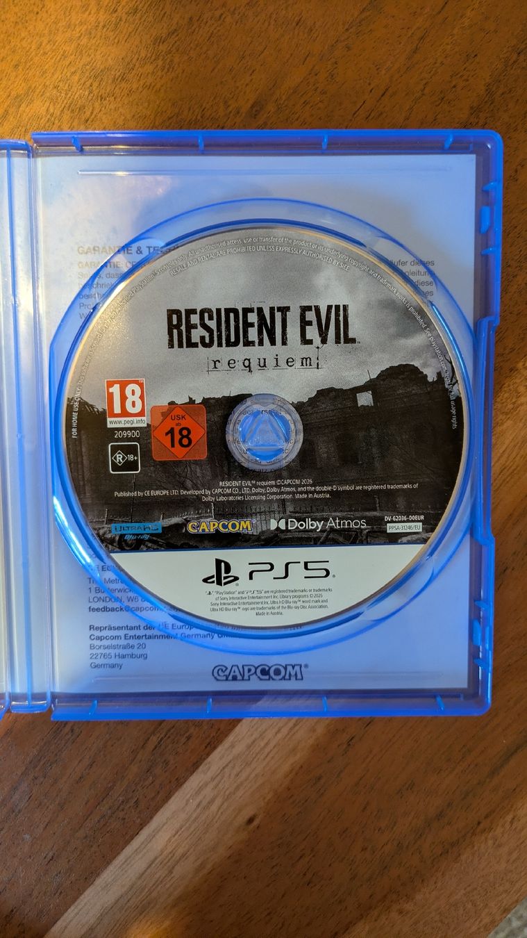 Sony Giochi: PS5 Resident Evil Requiem – Usato da Luzern venduto da bertmillan 1