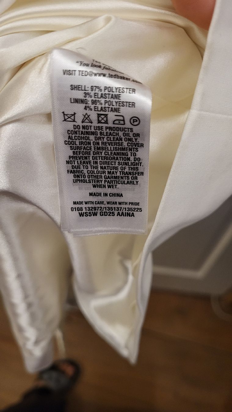 Ted Baker Vestiti: Ted Baker Dress Size 2, NEVER WORN – Nuovo e nell'imballaggio originale da Zürich venduto da tkind 4