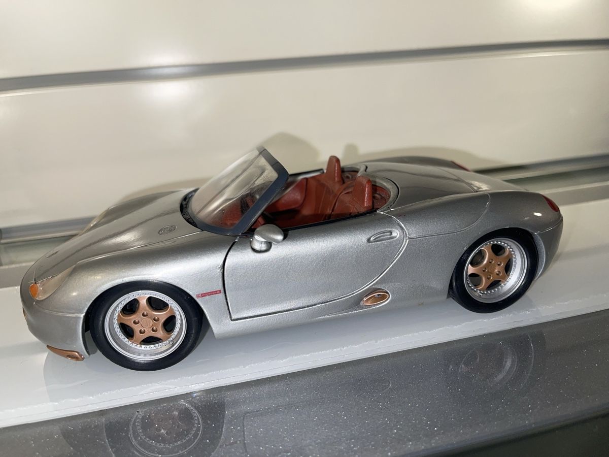 Porsche Modellini d'auto: Porsche Boxster Maisto Modellauto 1:18 – Usato da Siebnen venduto da speedy63 2