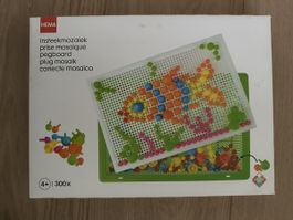Colorful Plug Mosaic Game for Creative Kids