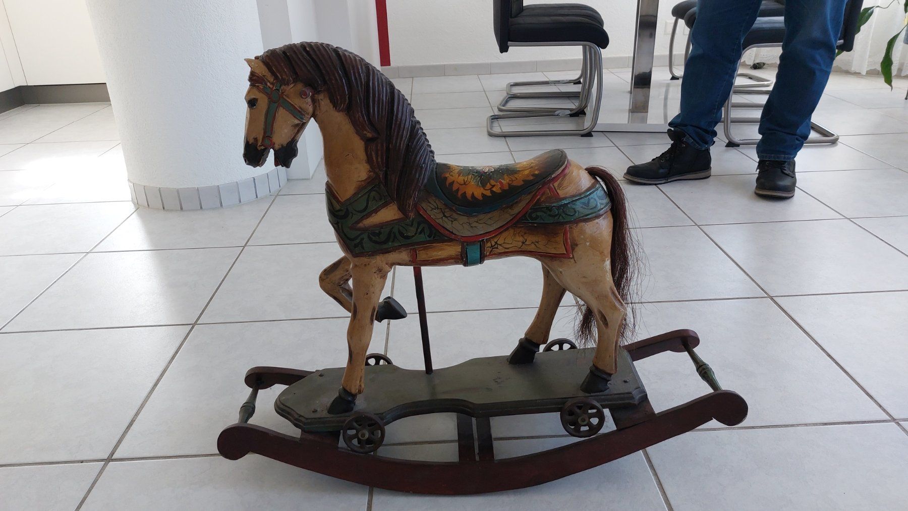 Statuette: Schaukelpferd Antik – Usato da Ehrendingen venduto da Bert31 1