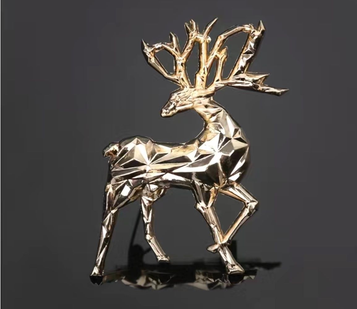 Broches & Aiguilles: Brosche Hirsch – Neuf (Voir description) à Gams par Mariawicca 1