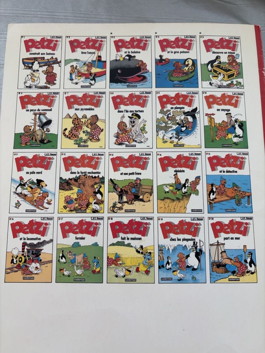Fumetti: BD Petzi lève l’ancre no 2 – Usato da Echallens venduto da JAR69 1
