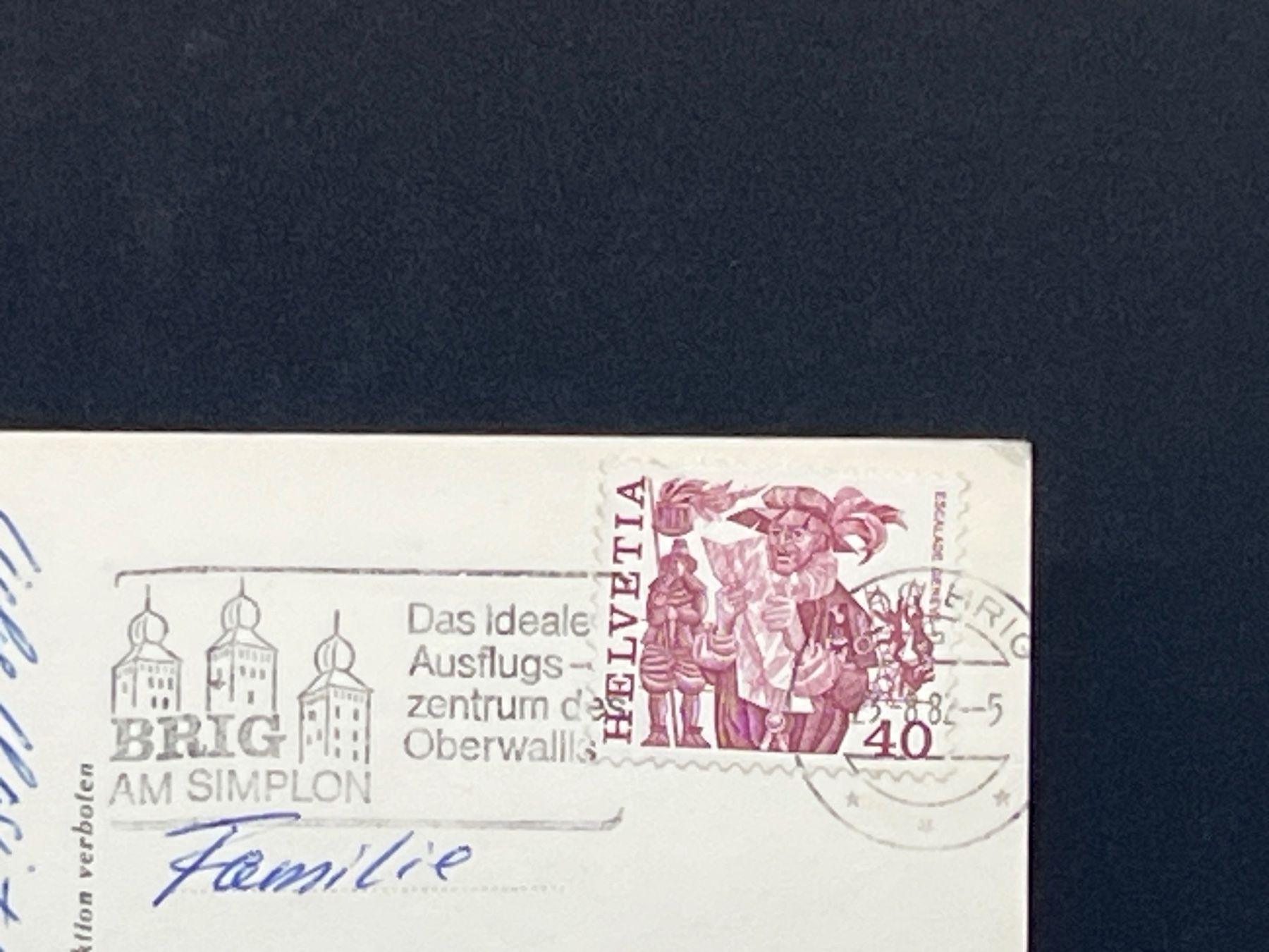 Cartoline postali: Stockalperschloss in Brig / Wallis – Usato da Widnau venduto da Brusi9 1