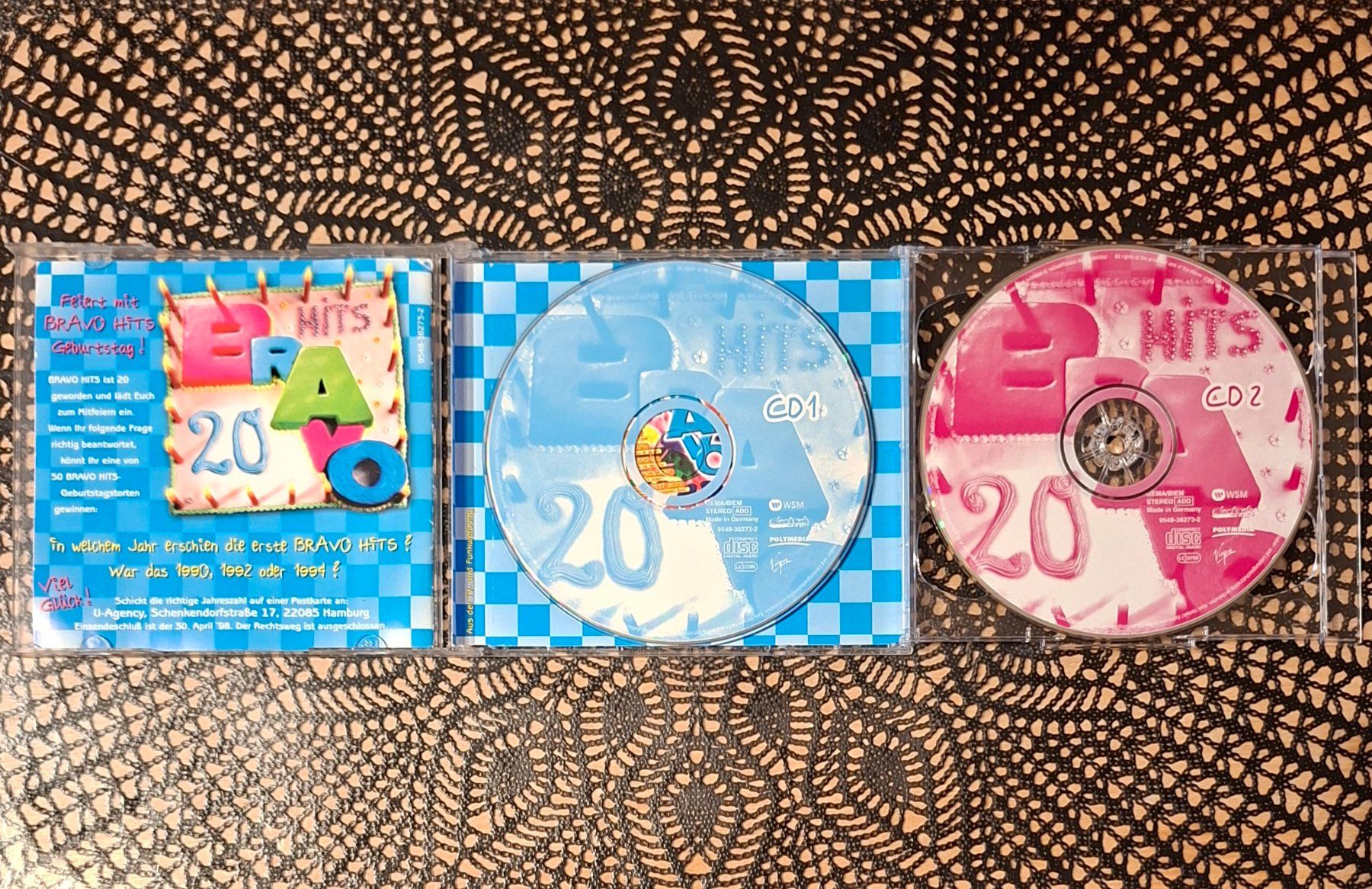 CD: Bravo Hits 20, Doppel CD, 1998, 2CD Hit Compilation, Sampler – Usato da Amriswil venduto da Celini3 2