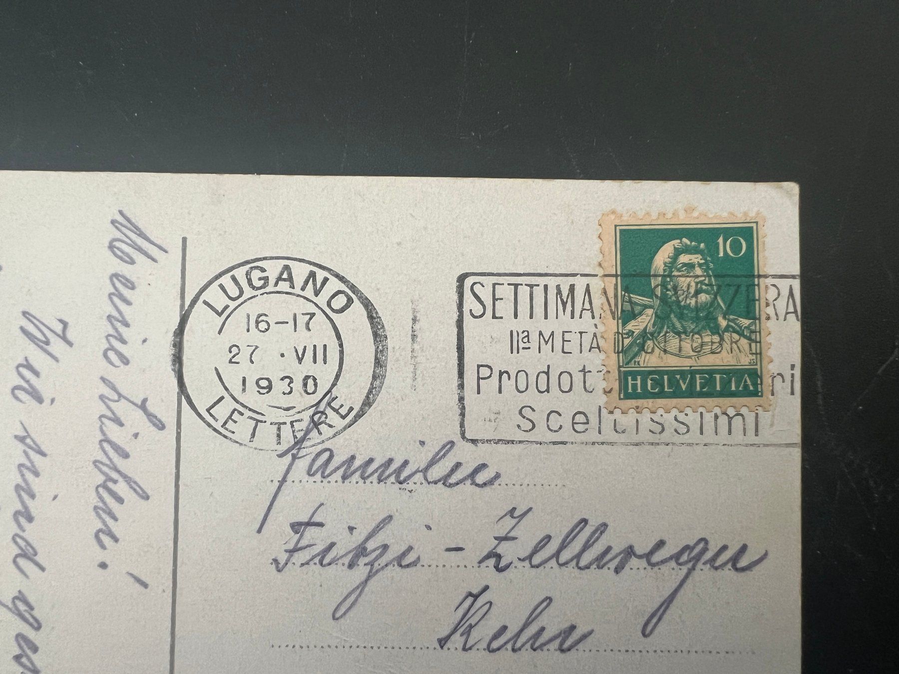 Ansichtskarten: AK   1930 Melide        (G899) – Gebraucht aus Hinwil von Sidi4 1