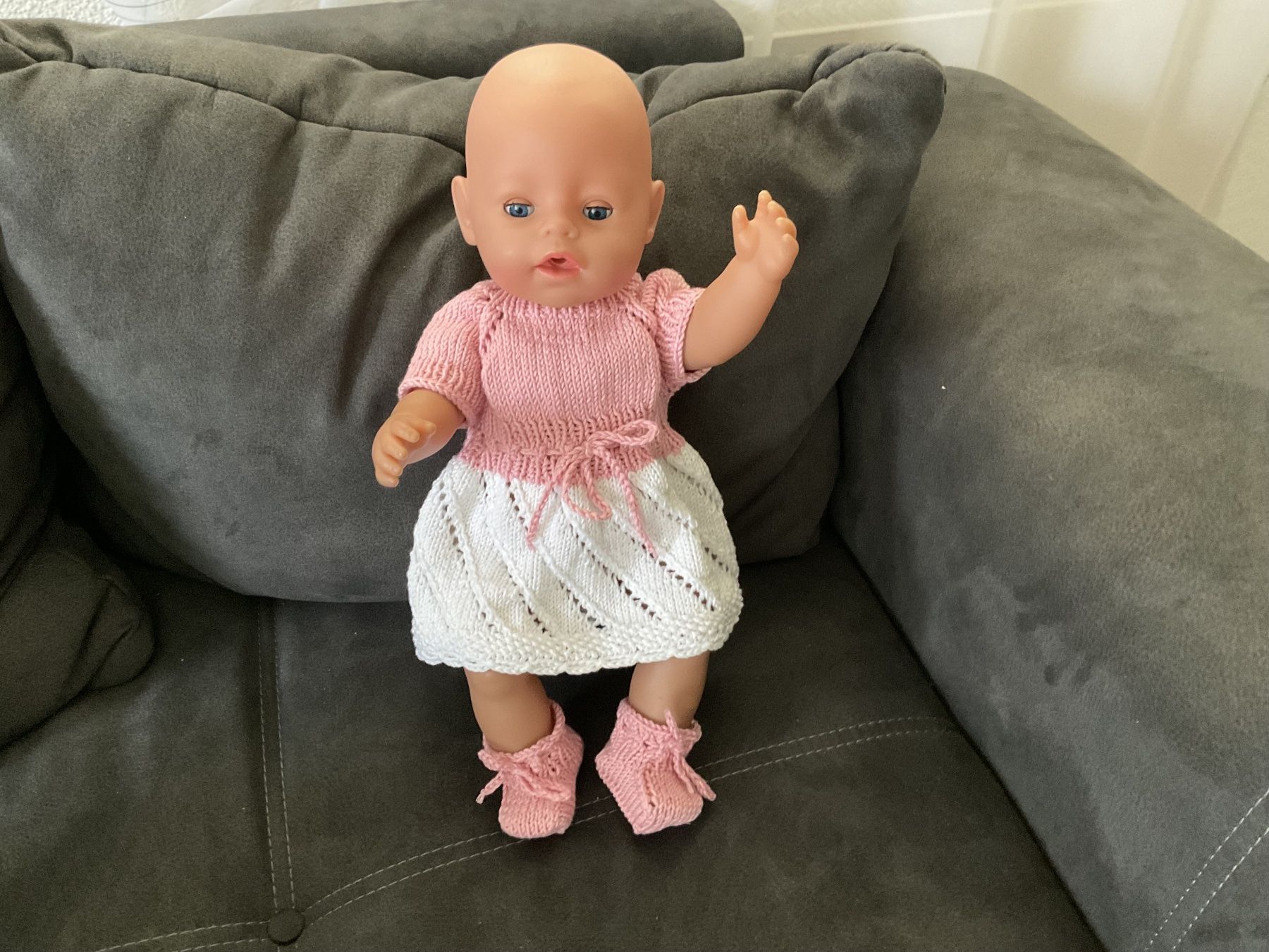 Puppen: Garnitur Baby Born 43 cm – Neu (gemäss Beschreibung) aus Roggwil TG von Strick-Fee 3