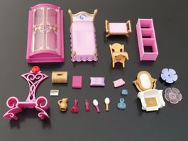 Playmobil Mädchen Schlafzimmer in rosa
