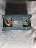 2 süsse Bambi Tassen neu & unbenutzt Porzellan