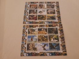 Lot de timbres rares d'Afghanistan - Collection d'oiseaux🦅