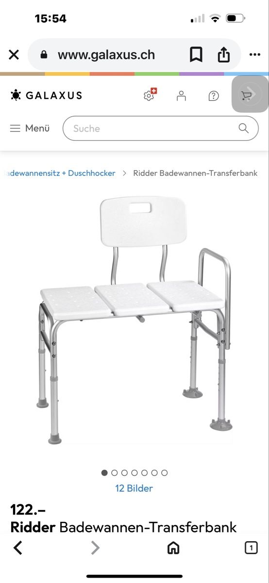 Sedie: Ridder Badewannen-Transferbank SAM, neu!!! – Nuovo (secondo la descrizione) da Luzern venduto da Ma2020 2