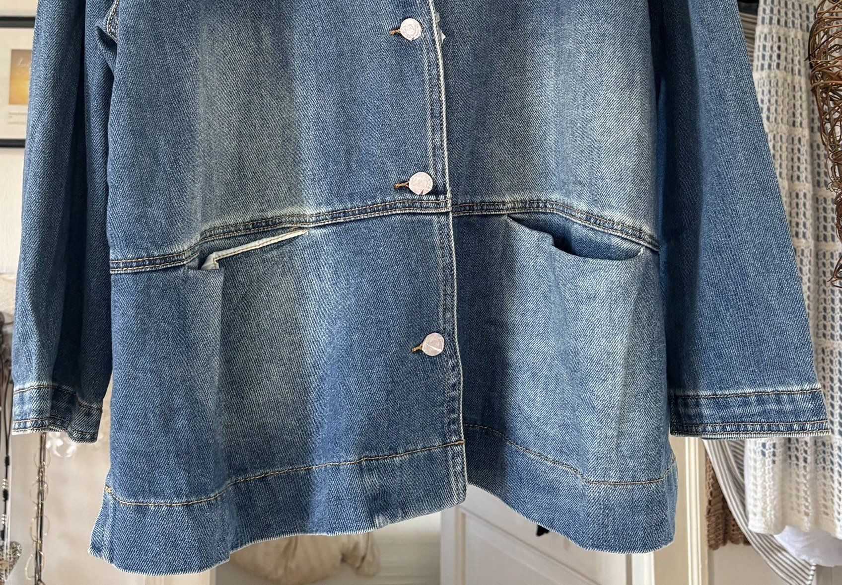 Giacche: VESTE JEANS!! M NOUVEAUTÉ 2026/27 – Nuovo e nell'imballaggio originale da Locarno venduto da NicoNion 3